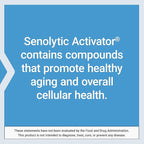 Life Extension Senolytic Activator®*,Healthy Aging,Cellular Health Support,bioavailable quercetin and Fisetin,apigenin,Black Tea theaflavins,Gluten Free,Non-GMO,Vegetarian,36 Capsules,(Pack of 2)