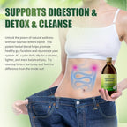 Soursop Bitters Liquid with Black Seed, Turmeric & Moringa-Pure 15 in 1 Herb Soursop Tea for Immune System, Digestive & Gut Health, Antioxidant,Skin Health Support 8 fl oz