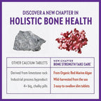 New Chapter Calcium Supplement â€“ Bone Strength Organic Plant Calcium with Vitamin K2 + D3 + Magnesium, Vegetarian, Gluten Free - 120 count (40 day supply)