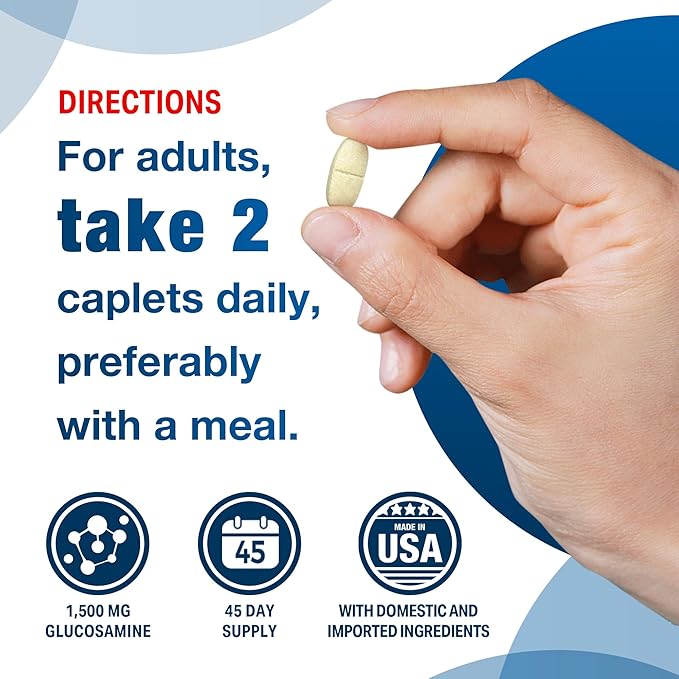 Vitamin World Triple Strength Joint Mover, Glucosamine Chondroitin with MSM Joint Support Supplement, Collagen & Boswellia Serrata Extract, Support Joint Strength, Comfort & Flexibility, 90 Caplets