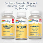 SOLARAY OptiZinc 30mg Immune Support Supplement - Zinc Supplements for Men and Women w/Vitamin B6 - Strong Bones and Skin Health Support - High Absorption - 60-Day Guarantee, 60 Servings, 60 VegCaps