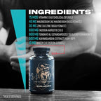 Gorilla Mind Sigma Testosterone Booster - Made with Tongkat Ali and Fadogia Agrestis Extract to Support Higher Testosterone Level (120 Capsules)
