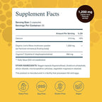 Youtheory Lion's Mane Plus - Mushroom Supplement with Cognizin - Offers Focus & Brain Support* - 60 Vegetarian Capsules