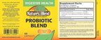 Nature's Blend Probiotic Blend 2 Million Cfu 100 Caps, White