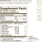 Flaxseed Oil 1250mg 100 SG