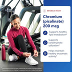 Pure Encapsulations Chromium (Picolinate) 200 mcg | Hypoallergenic Supplement for Healthy Lipid and Carbohydrate Metabolism Support* | 180 Capsules