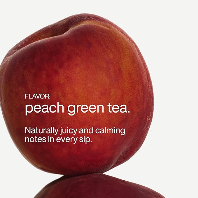 B.WILD Plant-Based Multivitamin Superfood Drink Mix – Refreshing Peach Green Tea with Vitamins, Minerals, Prebiotics & Probiotics for Gut Health & Daily Wellness – 30 Servings – Vegan, Gluten-Free