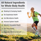 Probiotics for Women & Men - 300 Billion CFU, 24 Strains + 15 Organic Herbs Prebiotics Blend, Daily Probiotic for Digestive Health, Immune, Gut, Bloating - 240 Vegetarian Capsule (240-Days Supply)