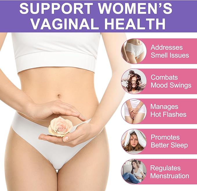 Vaginal Probiotics for Women, Vital Source Feminine Gummies, pH Balance for Women, Premium Feminine Balance Gummies, Promotion of Womens Health - 60Gummies