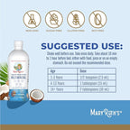 MaryRuth's Liquid Nighttime Multimineral | No Melatonin | Bedtime Routine | Magnesium Citrate | Calcium | Zinc | Vitamin D3| Available in 4 Flavor - Vegan | Sugar Free | Gluten Free | 15.22 Oz