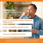 Doctors Best Melatonin 5mg Chewables for Adults - Sleep Support for Men & Women, Melatonin Supplement 5 mg, Gluten Free, Vegan, Non GMO, Natural Mint Flavor - 120 Chewable Tablets
