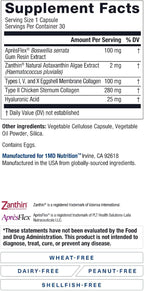1MD Nutrition MoveMD & VisionMD Joint Support & Eye Care - Collagen, Hyaluronic Acid, Astaxanthin, OptiLut Lutein, Zeaxanthin