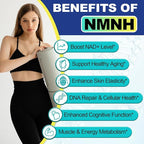 Liposomal NMNH (Dihydronicotinamide Mononucleotide) 500mg - NMN Supplement Alternative - NMNH Supplement to Boost NAD+ Levels as We Age, for Anti-Aging, Energy & Focus - 3 Packs