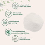 Micro Ingredients Vitality Prebiotic Fiber Powder, 1lb | Easy Mix Powder for Digestive & Gut Health | Daily Prebiotic Soluble Fiber Supplement for Women and Men | Unflavored, Sugar Free & Vegan