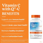 Doctor's Best Best Vitamin C 500mg, 120 Count
