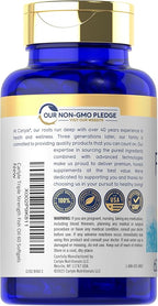 Carlyle Omega 3 Fish Oil 1400 mg | Triple Strength | 60 Softgels | High Potency with EPA & DHA | Non-GMO, Gluten Free Supplement