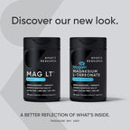 Sports Research® Magnesium L-Threonate Capsules 2000mg - High-Absorption Magtein® for Enhanced Brain Health, Memory, Focus & Restful Sleep Support - Vegan · Non-GMO · Gluten Free - 180 Count