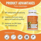 Liposomal Vitamin C Chewable Tablets, 1000mg Per Serving, High Absorption Fat-Soluble Dietary Supplement, Supports Immune Health & Antioxidant, 60 Count