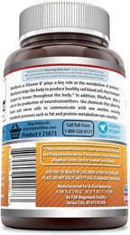Amazing Formulas Riboflavin Dietary Supplement - 400 Milligrams - Promotes Healthier Blood - Helps Maintain Nervous System. (240 Capsules) (Non Gmo-Gluten Free)
