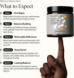 SecondKind Anxiety & Stress Relief Supplement – Saffron & Postbiotic Supplement for Emotional Support – 1000x More Active Ingredients Than Probiotics. Made with BiomeBalance™ in the USA, 60 Capsules