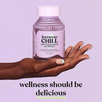 Lemme Chill Stress Relief Gummies with 300mg KSM-66 Ashwagandha, Lemon Balm, Passionflower & Goji to Support Relaxation, Healthy Cortisol & Sleep - Gluten-Free, Non-GMO, Mixed Berry (60 Count)