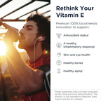 Designs for Health Annatto-E 300mg Tocotrienols Vitamin E - Delta + Gamma Tocotrienols to Support Heart Health, Eye Health, Healthy Aging - DeltaGold Antioxidants Supplement (60 Vitamin E Softgels)