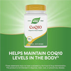 Nature's Way CoQ10 with Ubiquinone, Supports Heart Health*, Supports Cellular Energy Production*, 100 mg per Serving, 120 Softgels (Packaging May Vary)
