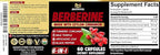 Berberine with Ceylon Cinnamon, Turmeric, Milk Thistle, Artichoke, Black Pepper - 60 Count - Pack of 1