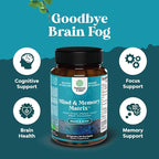 Matrix Nootropic Brain Supplement for Memory and Focus Enhancement - Vitamins for Mental Health & Clarity - Cognitive Complex for Adults of All Ages Mind's Vitality - 60 Count - 3 Pack