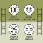 Organic Olive Leaf Extract Capsules 550mg - Pure Olive Leaf Extract Organic Formula, Immune & Digestive Support Supplement, 1100mg Serving, Vegan Non GMO, No Fillers, 100 Olive Leaf Capsules Made USA