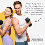 Healthy Origins® CoQ10 100 mg – Natural Trans-Isomer Ubiquinone – Yeast Fermented, Supports Heart Health & Cellular Energy – Non-GMO 300 Softgels
