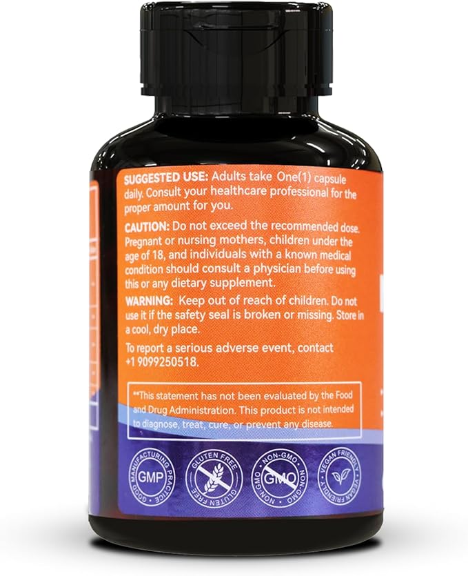 Milk Thistle Supplement,120 Capsules - 380mg of Extract & 80% Silymarin Standardized, Liver Support Supplement, Vegan, Non-GMO