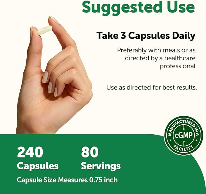 Micro Ingredients Bovine Colostrum 1,000 mg Per Serving, 240 Capsules | 40% IgG First Milking with Collagen & Probiotics | Colostrum Supplement with 10 Probiotic Strains | Non-GMO, Gluten Free