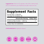 Inositol Capsules (Myo Inositol) (1000mg Per Serving 120 Capsules) Myo Inositol Supplement for Women Hormone Balance Support - Vegan Safe - Third Party Tested - Gluten Free & Made in USA (120 Count)