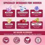 Totaria (2 Packs) Probiotics for Women, 120 Billion Women Probiotic, Digestive Enzymes & Prebiotics, with Akkermansia, Cranberry, D-Mannose, for Gut, Urinary, Immune, PH Balance, 240 Vegan Capules