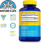Natures Life Renewing Magnesium 500 mg - Plus Vitamin B-6 - Muscles and Nerves Support - Lab Verified (180 Servings, 180 VegCaps)