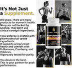 Conquest Fit Flow Defense D‑Mannose Cranberry UTI Support Supplement, 60 Veggie Capsules – Bladder & Urinary Tract Health Formula