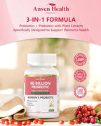 Probiotics for Women + Akkermansia Bundle – Gut, Immune & Urinary Tract Support with Cranberry, D-Mannose & Prebiotics丨Hormone-Free Menopause Support