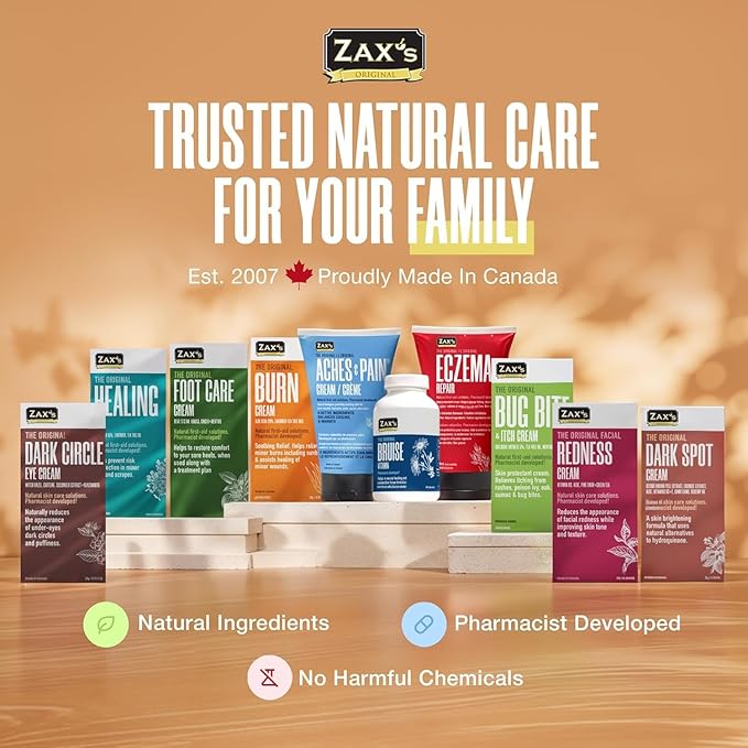 ZAX'S ORIGINAL Bruise Vitamin 2-Pack – Pharmacist-Developed Bruising Supplements, Potent Swelling & Bruise Reducer with Zinc, Vitamins K, D3, C, Citrus Bioflavonoids, 120 Caps, Pair with Arnica Cream