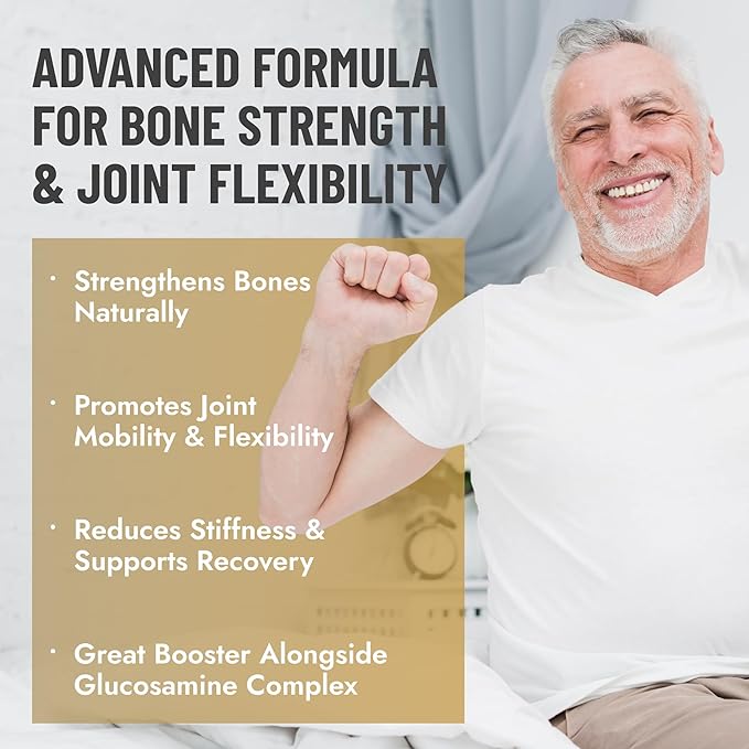 Helps Preserve Muscle After 40 | Clinically Studied Polycan Beta-Glucan | Supports Strength Bone Density & Joint Mobility | 40+ Scientific Studies | 60 Caps