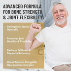 Helps Preserve Muscle After 40 | Clinically Studied Polycan Beta-Glucan | Supports Strength Bone Density & Joint Mobility | 40+ Scientific Studies | 60 Caps