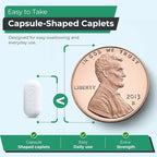 TIME-Cap Labs Extra Strength Acetaminophen 250mg, Aspirin 250mg & Caffeine 65mg Caplets - Triple Action Pain Reliever for Migraines & Headache Relief, Muscle Aches & Body Pain (300 Count)