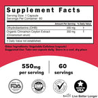 Nature's Fusions Dihydroberberine 200mg (60 Capsules) - R Alpha Lipoic Acid 600mg (60 Capsules) Bundle