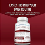 Approved Science Anemiaprin - Absorbable Iron, Vitamin C - Gentle On Stomach - 380 Capsules - 6 Month Supply - Non-GMO, Vegan