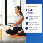 Pure Encapsulations O.N.E. Omega - Fish Oil Supplement for Heart Health, Joints, Skin, Eyes, and Cognition* - Fish Oil Concentrate with EPA and DHA - 60 Softgel Capsules