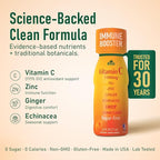 ALFA VITAMINS Vitamin C Shot 1000mg with Zinc, Ginger & Echinacea – Supports Immune Health & Daily Wellness – Orange Flavor – 2.4 FL Oz Bottle – 12 Pack