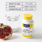Healthy Origins Alpha Lipoic Acid, 300 mg - Alpha Lipoic Acid Supplement - Antioxidant Support - Gluten-Free Supplement - 150 Veggie Capsules