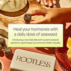 Rootless Seaweed Daily Bites – Coconut Chai – 1 Month Supply for Hormone & Thyroid Health | 100% Daily Iodine, Whole Food Ingredients, No Added Sugar (4 Pack)
