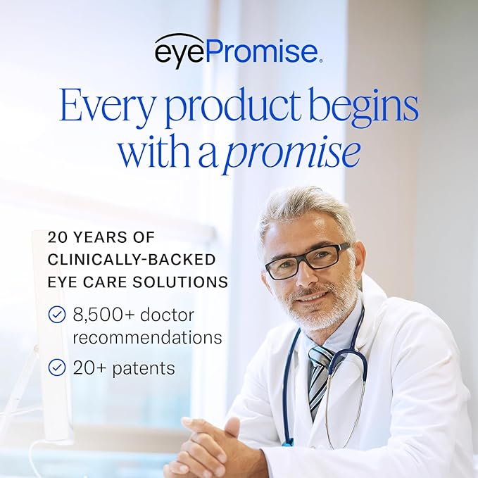 EyePromise Restore Eye Health Supplements - 180 Softgels, 90-Day Supply - Omega 3 Supplement for Aging Eyes with Lutein and Zeaxanthin, Fish Oil, EPA, DHA & Eye Vitamins and Nutrients