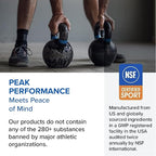 Designs for Sport Magnesium Glycinate - Magnesium Supplement to Support ATP Energy, Muscle Recovery, Bone Health & Heart Health - NSF Certified for Sport (120 Capsules)